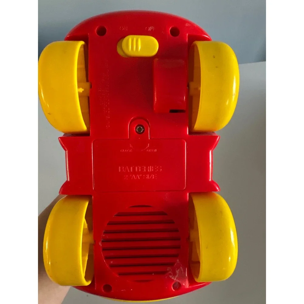 Vintage Sesame Street‎ Elmo Musical Light Up Activity Van Toy Illco 1990s Blue